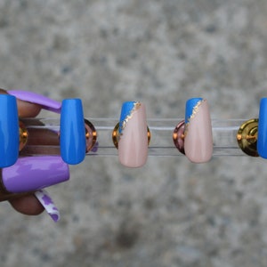 Royal Gold Press-on Nails