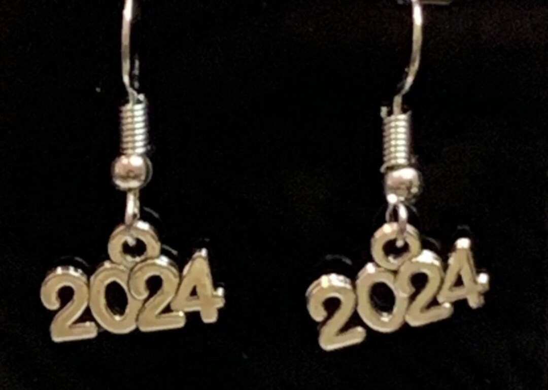 New Years Eve Earrings 2024 Jewelry Gift Fun Jewelry Etsy