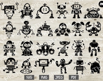 Download Robot Svg Etsy