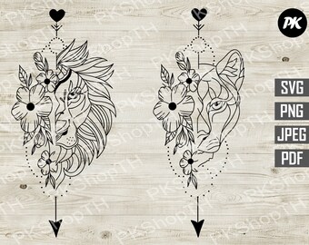 Free Free 227 Boho Lion Svg SVG PNG EPS DXF File