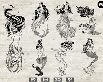 Free Free 211 Little Mermaid Mandala Svg Free SVG PNG EPS DXF File