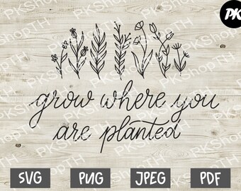 Download Flower Quote Svg Etsy