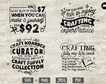 Download Crafting Quotes Svg Etsy