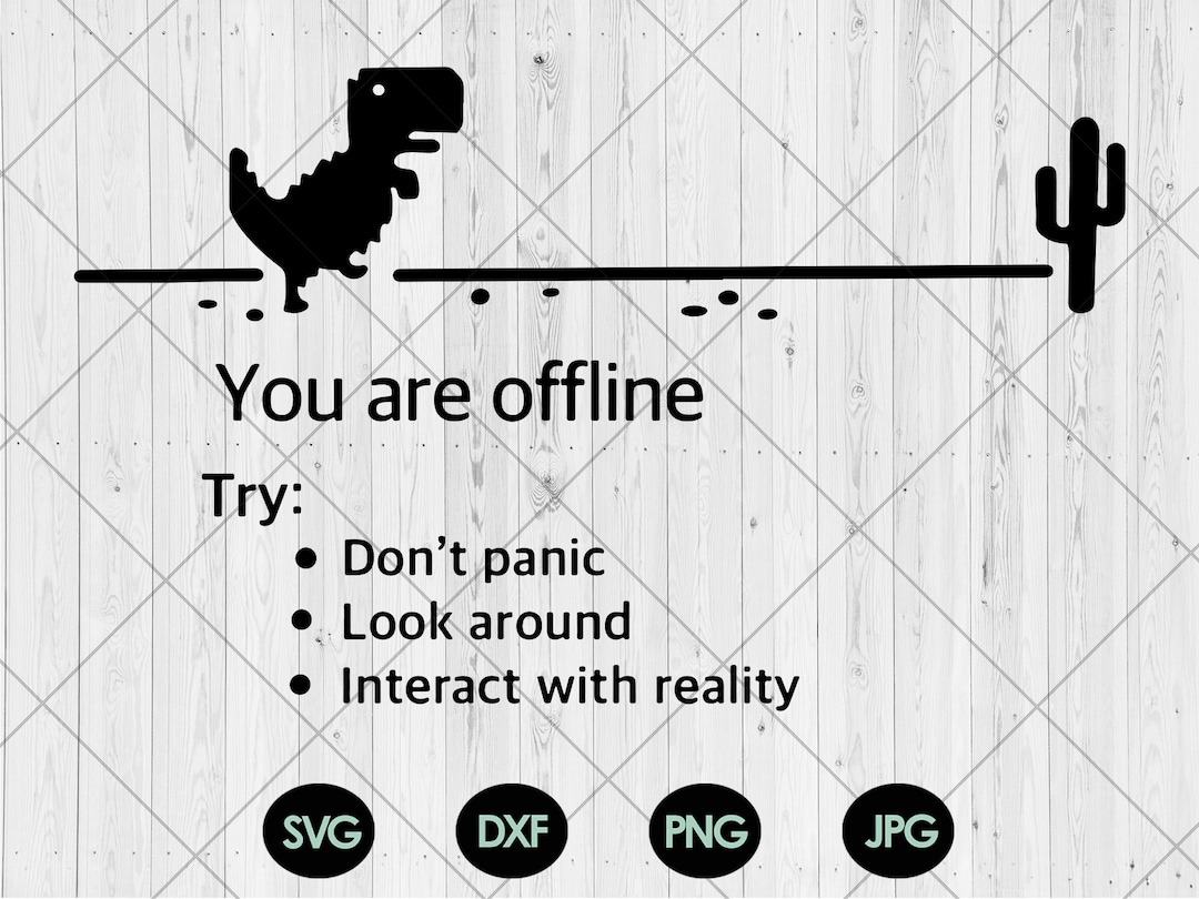 Offline dinosaur game : r/memes