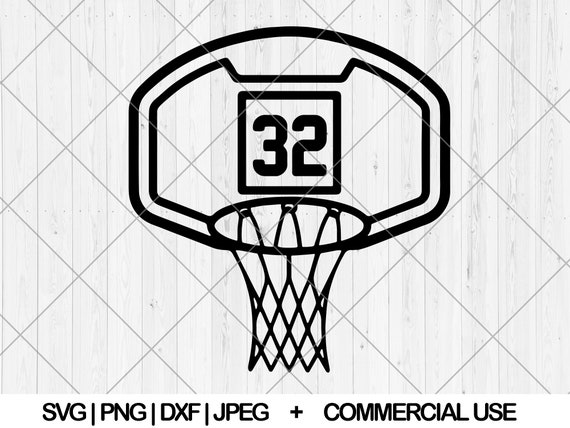 Basketball Hoop Svg Basketball Net Svg Dxf Png Jpg - Etsy Australia