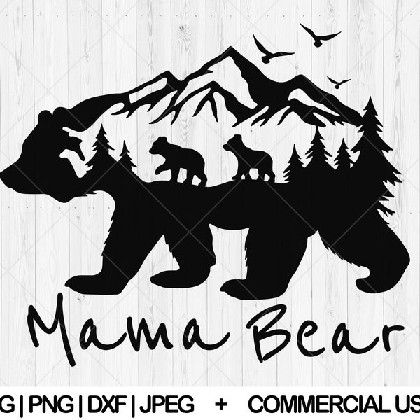 Mountain Bear - Etsy