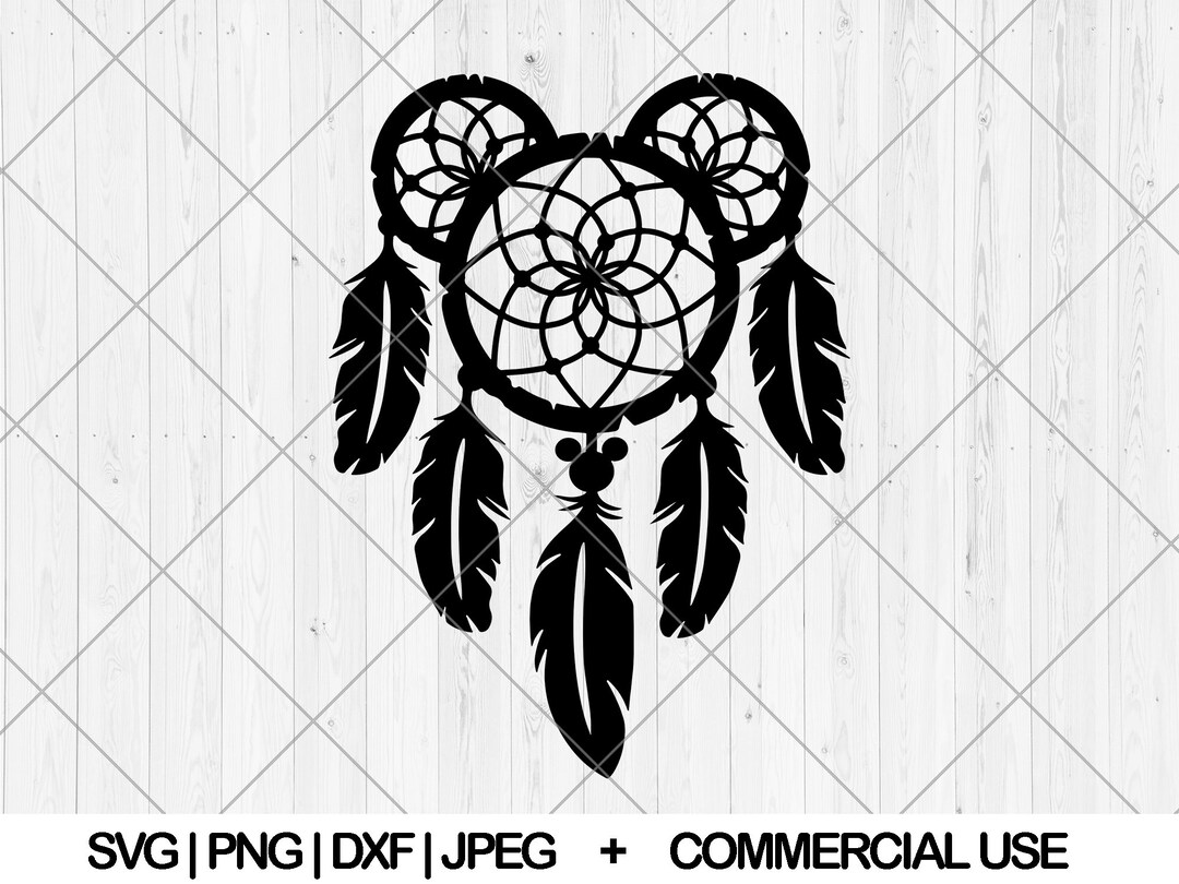 Cute Dream Catcher Svg Dreamcatcher Svg Dxf Png Jpg - Etsy