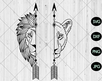 Female Lion Etsy Female Lion Etsy