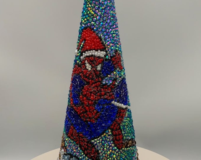 Spiderman Rhinestone Holiday Tabletop Decor