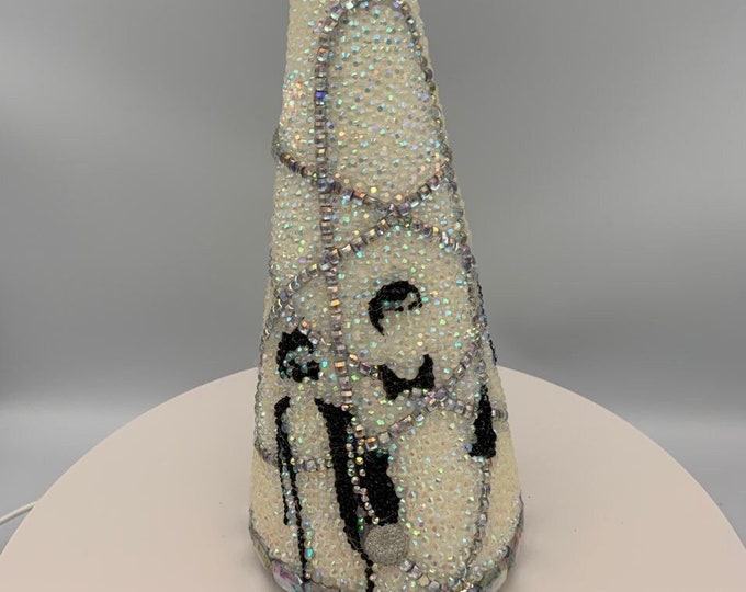 Big Bang Theory Christmas Tree: Rhinestone TV Show Tribute