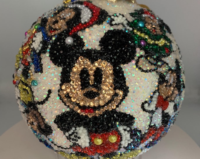 Mickey Mouse Giant Rhinestone Ornament Ball