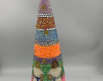 Mama Mia! Tribute to ABBA Rhinestone Tabletop Christmas Tree
