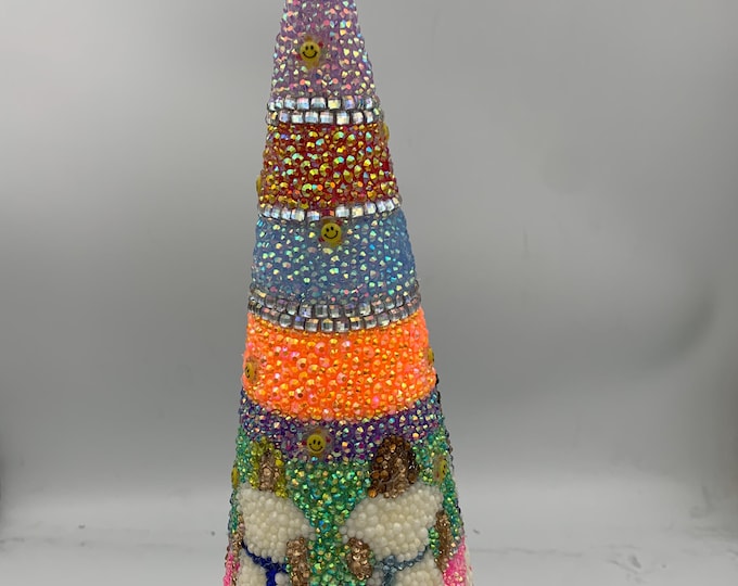 Mama Mia! Tribute to ABBA Rhinestone Tabletop Christmas Tree