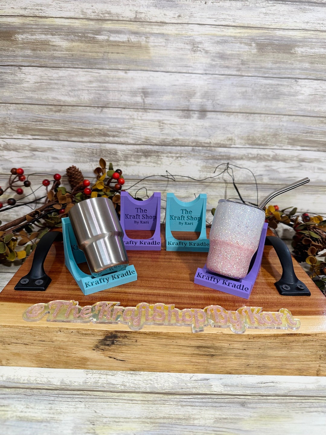 Mini Krafty Kradle Tumbler Cradle. Crafters Cradle. Cup Cradle. Craft