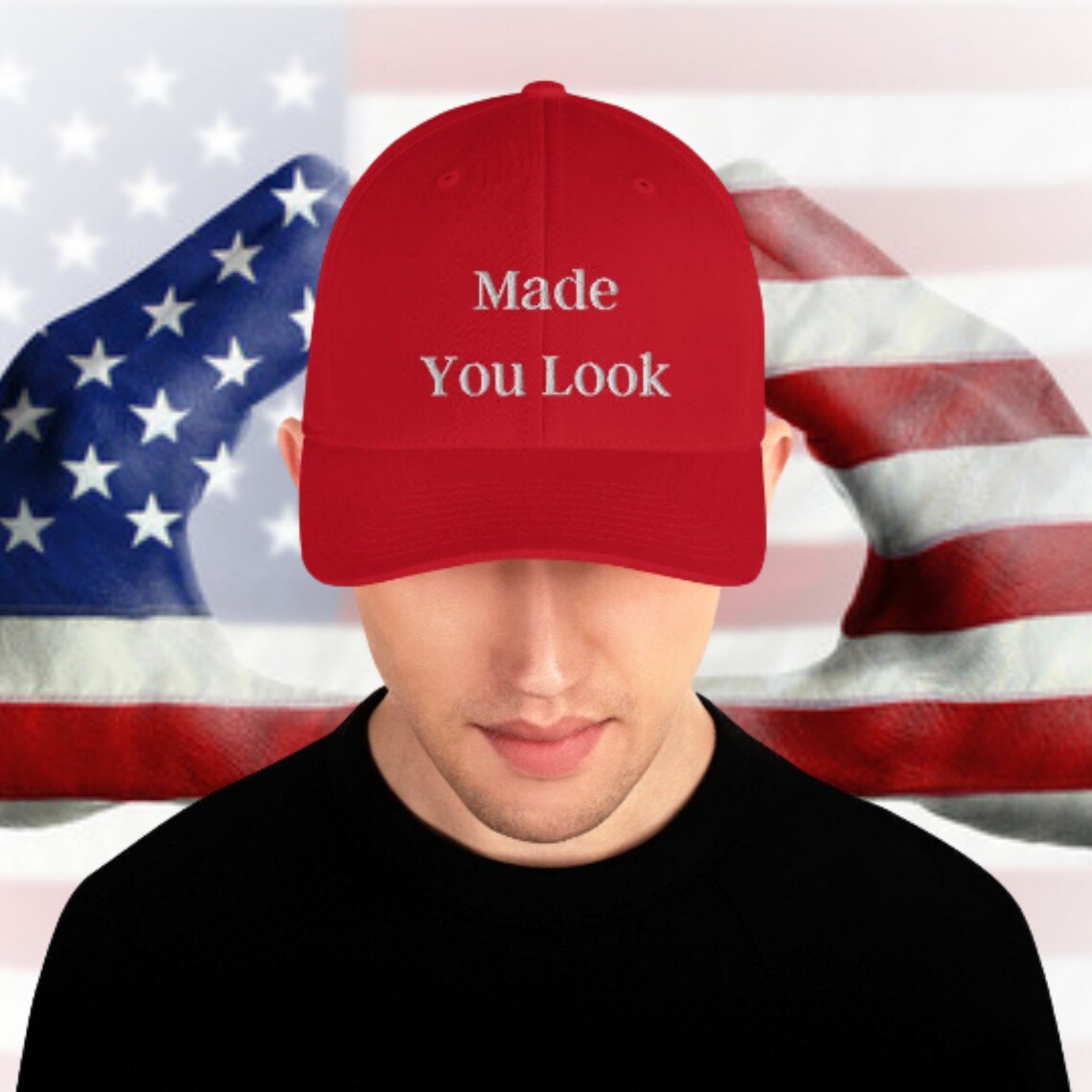 Funny MAGA Hat MAGA Hat Made You Look Hat Made You Look Etsy