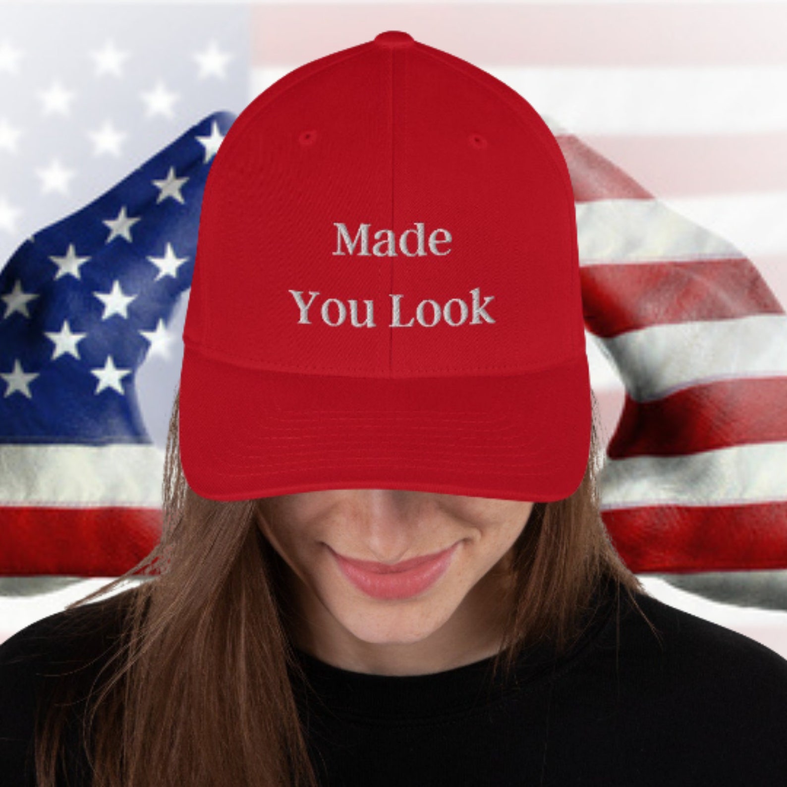 Funny MAGA Hat MAGA Hat Made You Look Hat Made You Look Etsy