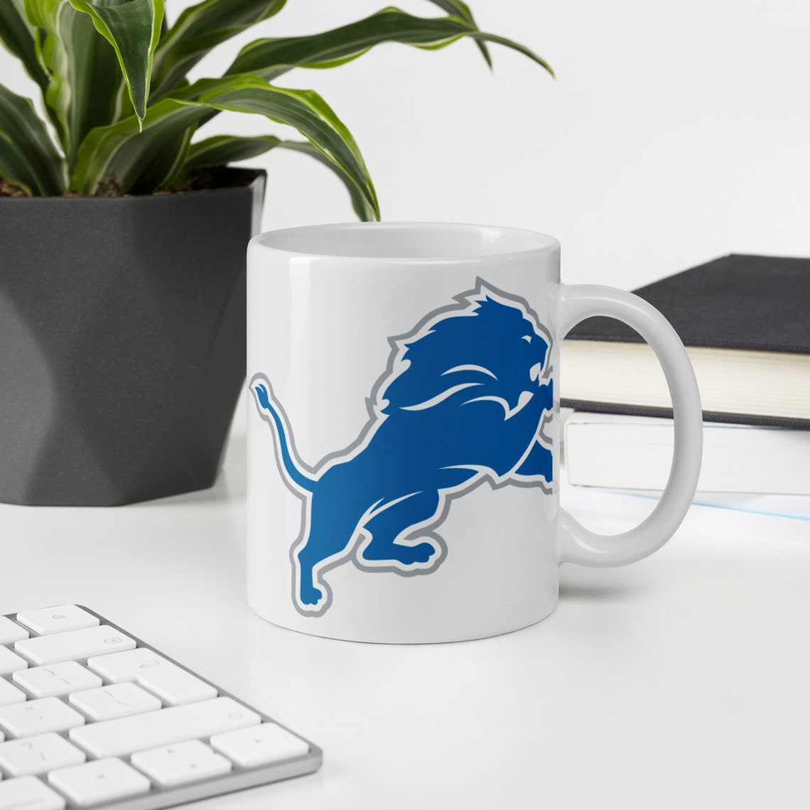 Detroit Lions Mug Detroit Lions Cup Detroit Lions Coffee | Etsy