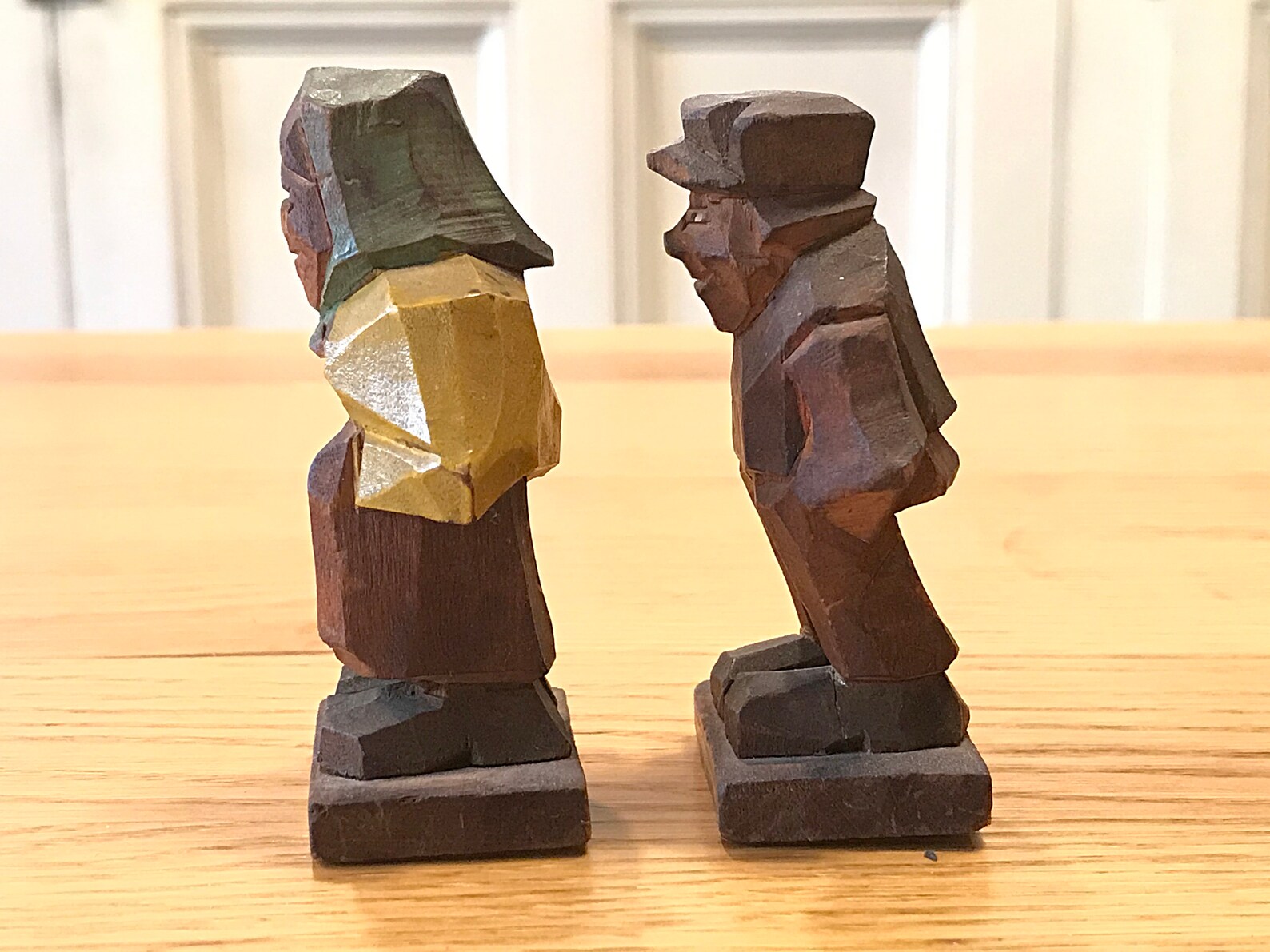 Vintage Swedish Folk Art Wood Carvings Etsy