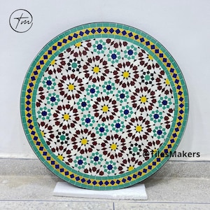 Personalized Handmade Mosaic Rustic Coffee Table For Outdoor