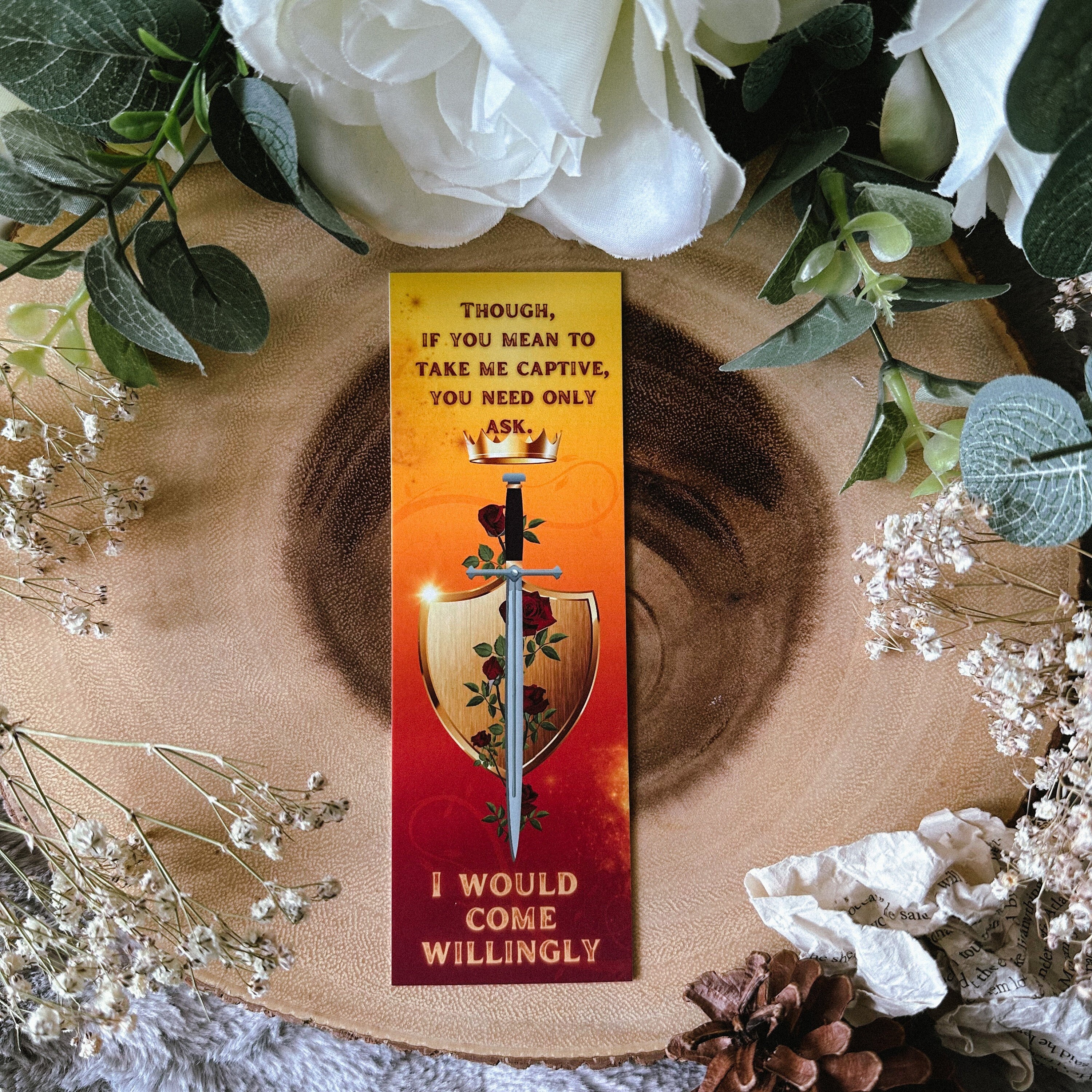 This Woven Kingdom bookmark | Fantasy bookmark | Kingdoms | These Infinite Threads