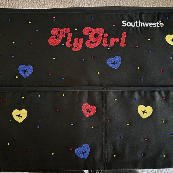 Southwest Airlines-themed Apron FlyGirl FlyGuy