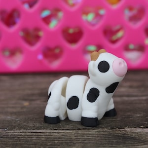 3D Printed Mini Flexi Animal Fidget | 3D Printed Fidget Collectible | Articulated Fidget | 3D Printed Flexi | Desk Decor | Sensory Figurine