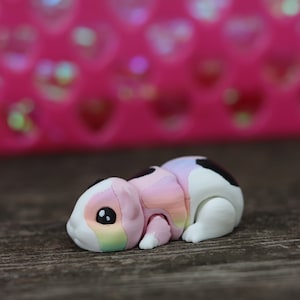 3D Printed Mini Flexi Animal Fidget | 3D Printed Fidget Collectible | Articulated Fidget | 3D Printed Flexi | Desk Decor | Sensory Figurine