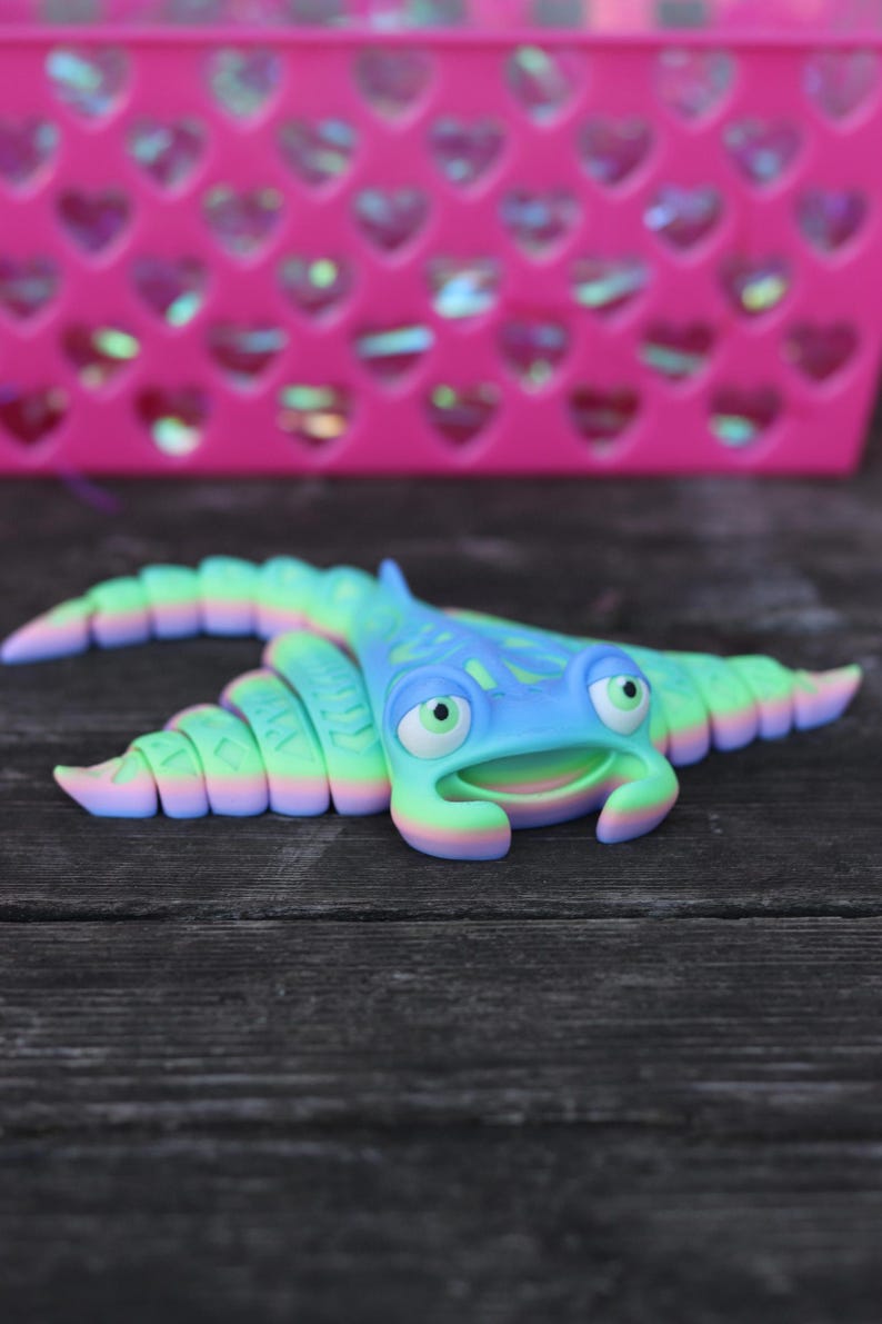 Ray Fidget 3D Printed Articulated Manta Ray | 3D Printed Fidget Collectible ...