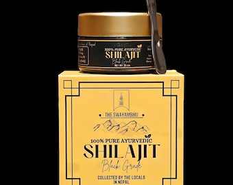 Himalayan Shilajit Resin | Hand Extracted Ayurvedic Supplement