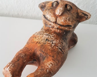 KERAMIK-SKULPTUR , Figure aus Ton , Tonfigure , Kunst aus Keramik