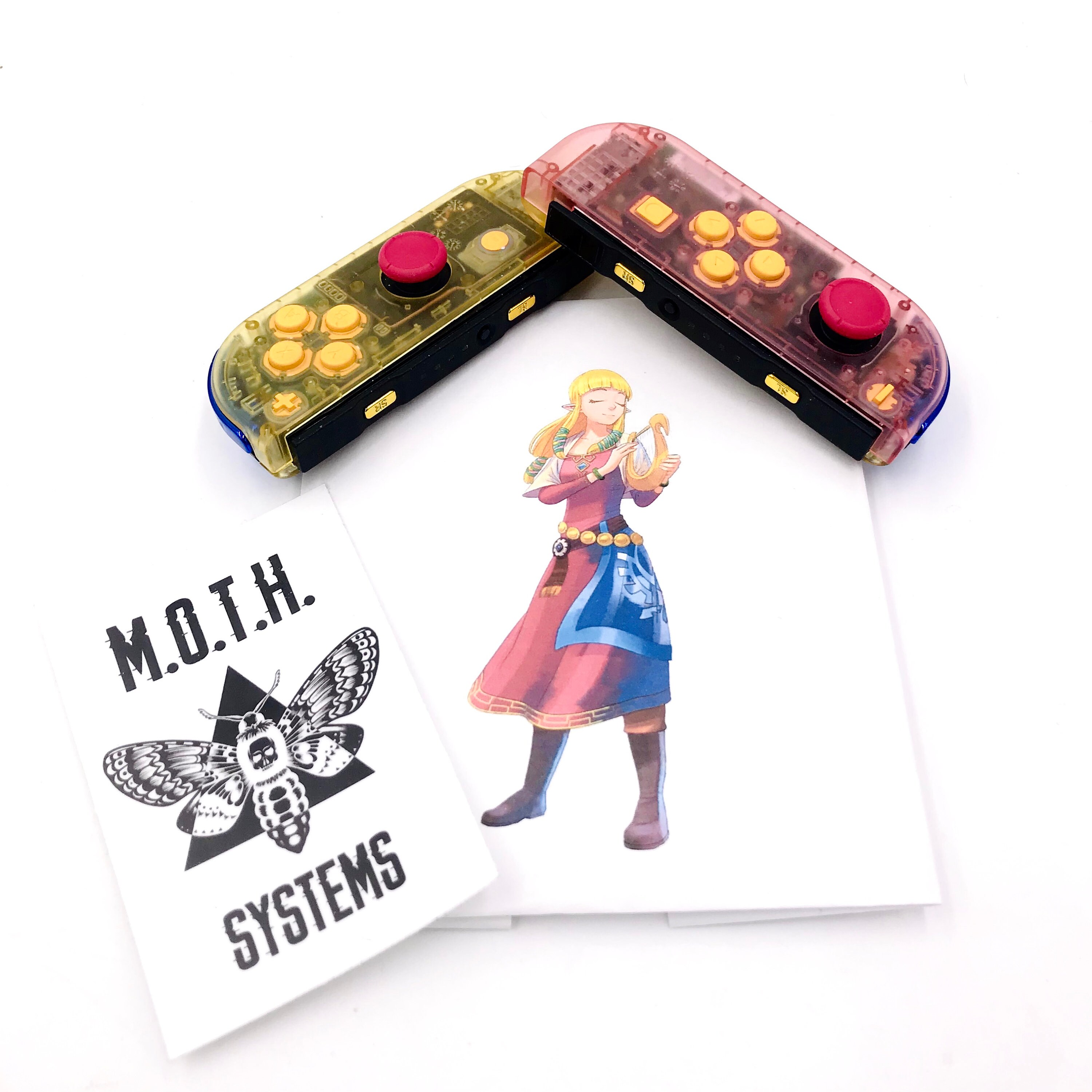 Nintendo Switch Customized Joycons Zelda Skyward Sword Etsy