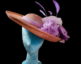 Pink Hatinator with hydrangea