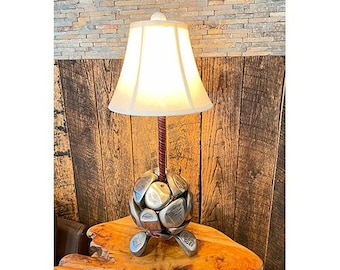 Table Lamp, Golf Drivers, Golf gifts for men, Golf decor, Gifts for golfers, Made from converted vintage golf clubs, Golf gifts