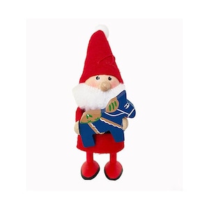 Santa with Swedish Dala Horse, Swedish Christmas ornament, Christmas ornament Santa, Christmas tree ornaments, Swedish gifts, Swedish decor