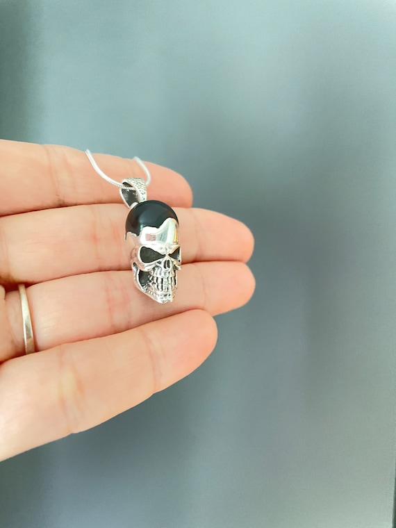 【Miansai】Skoll Onyx Necklace,Sterling Silver/Black 103-0699_color_black_01_grande