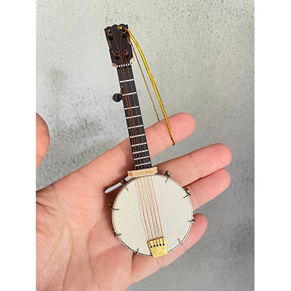 Miniature Banjo Ornament Miniature Banjo Ornament
