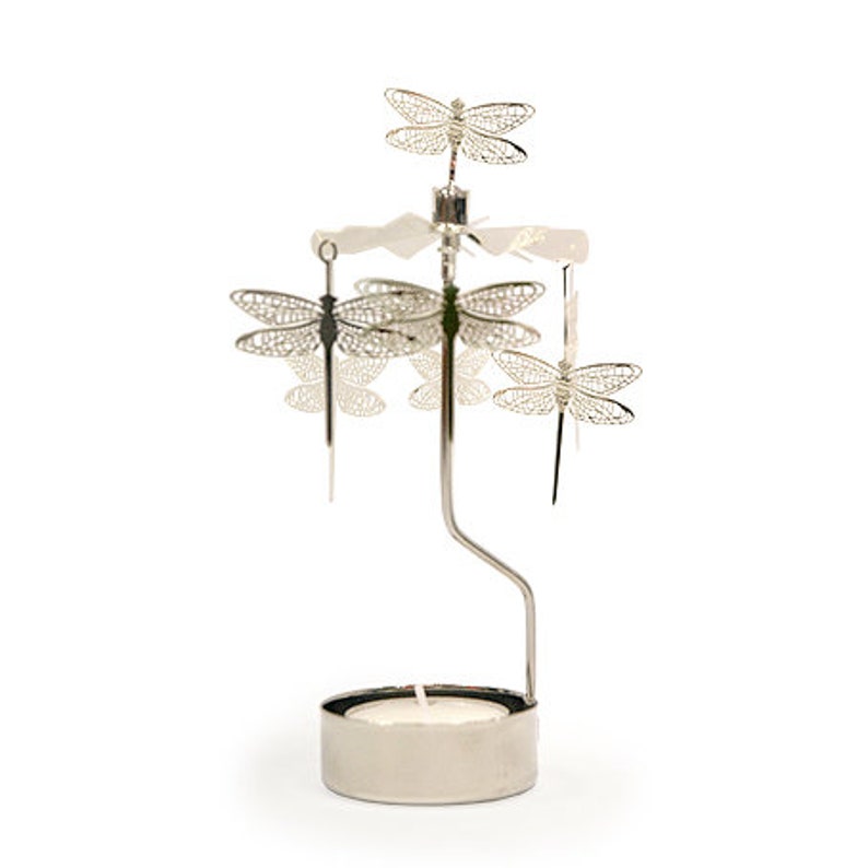 Candlestick Vespa Spinning Candle Holders - Thumbnail 4