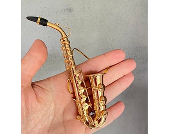 Saxophone Ornament, Saxophone gifts, Saxophone decor, Gift for Musicians, Musical instruments, Music Gift, Music Decor, Musician gift
