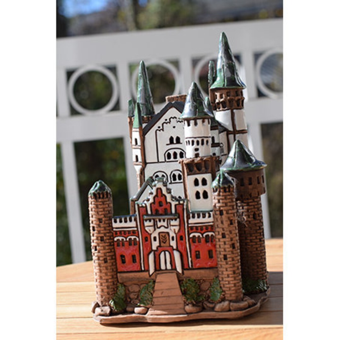 Neuschwanstein Castle, Schwangau, Germany. Ceramic House