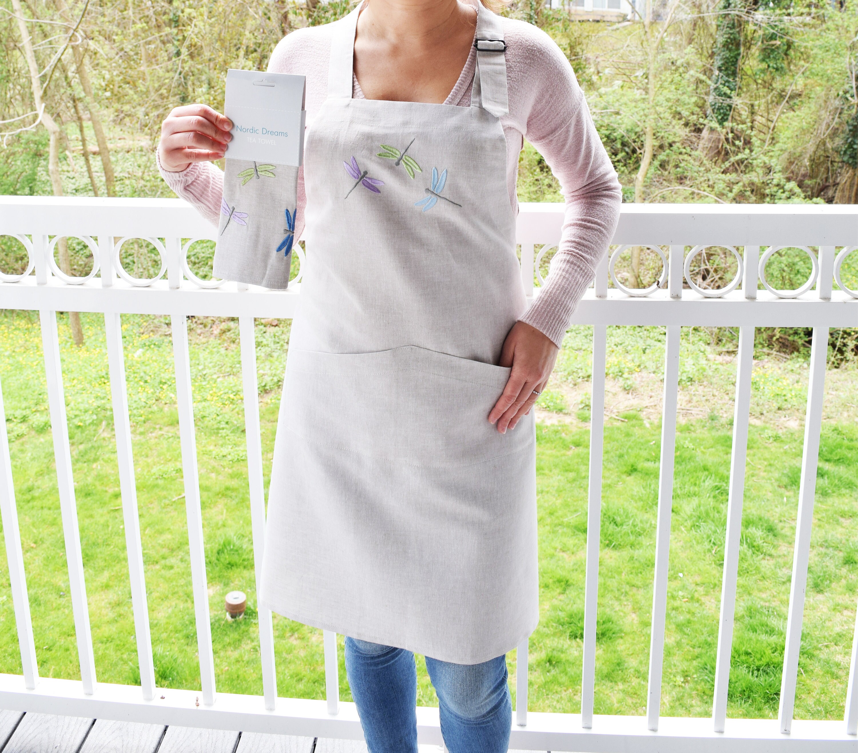 Beautiful Ukrainian macrome apron / fartuh main image 1