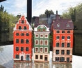 Real houses Stockholm, Sweden. Ceramic house tealight. Swedish Christmas. Ceramic candle house. Swedish houses. Swedish gifts. Swedish decor