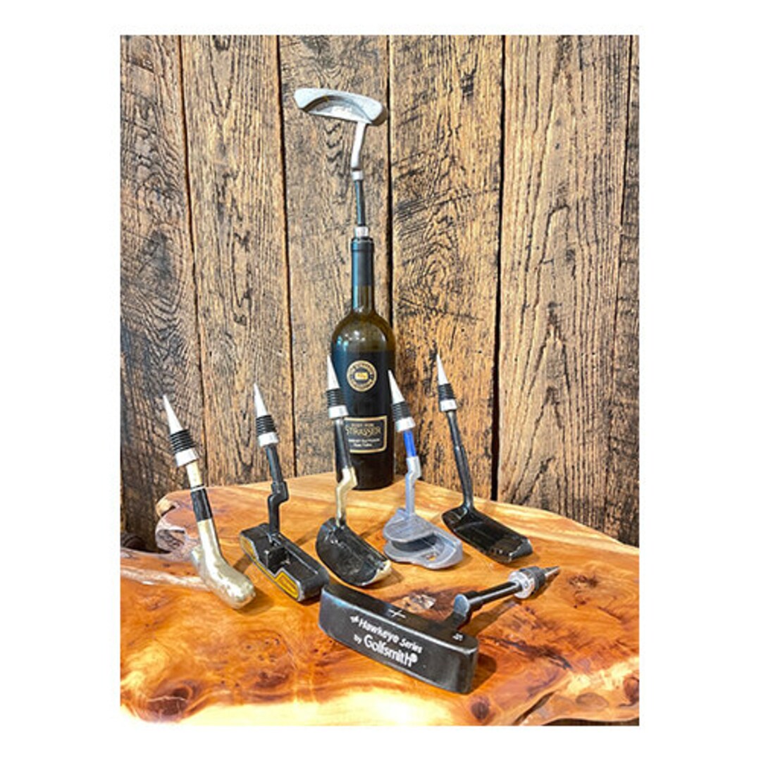 Golf Wine Bottle Stopper, Putter Handles, Gifts for Golfers, Golf Gifts