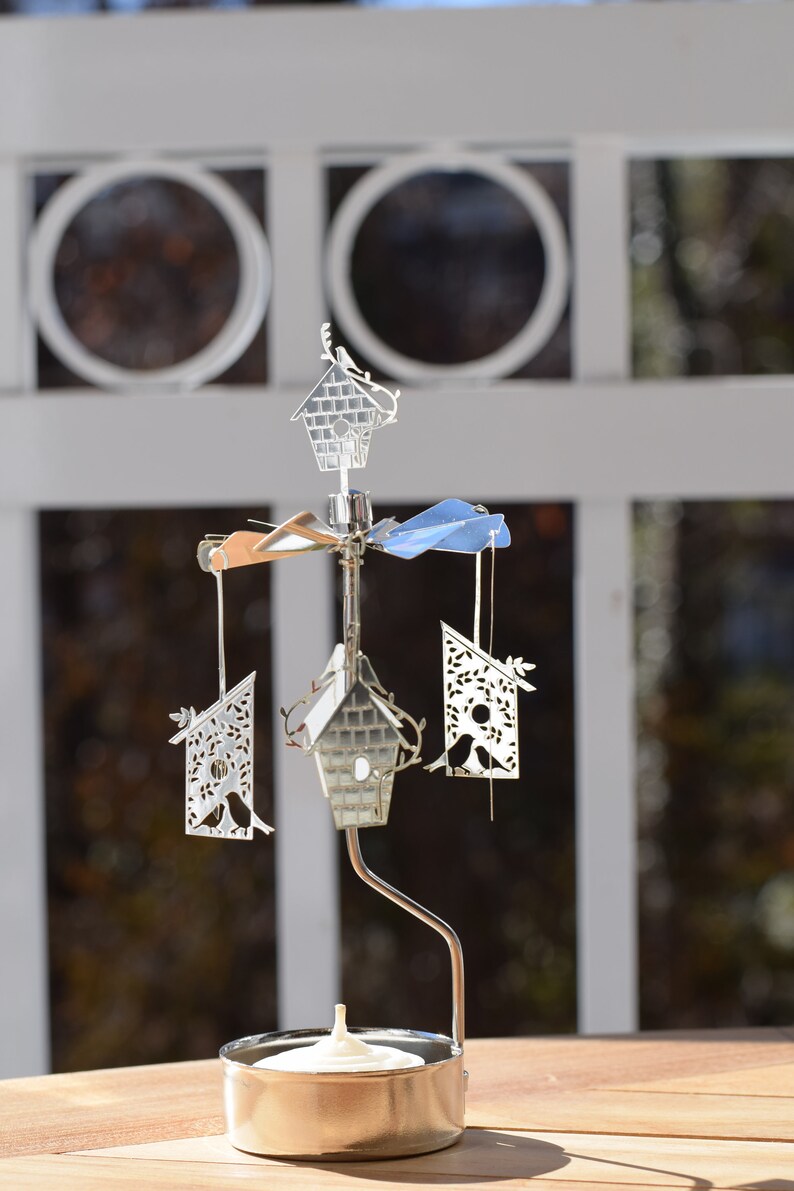 Spinning Candle Holders Flowers. Rotary Candle Holders. Home Etsy