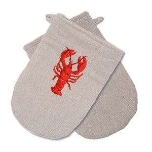 Cotton Oven Mitts Short Heat Resistant Mitts Lobster Claw - Temu