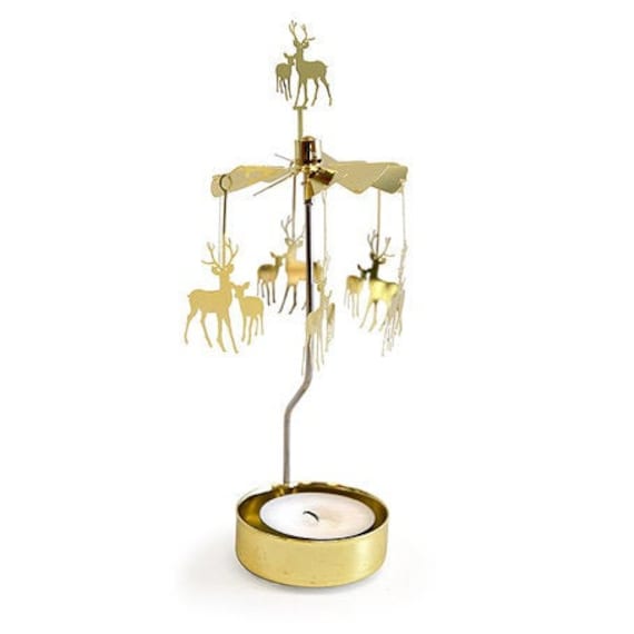 Rotary tea light holder deals