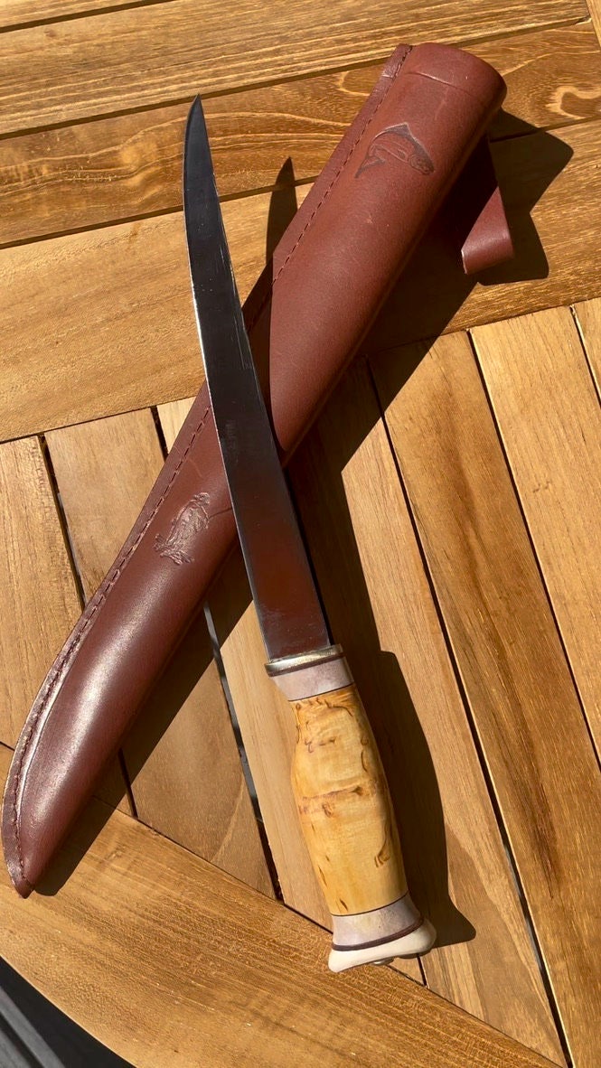 Filleting knife big. Filet Knife. Fish Fillet Knife. Fishing Etsy