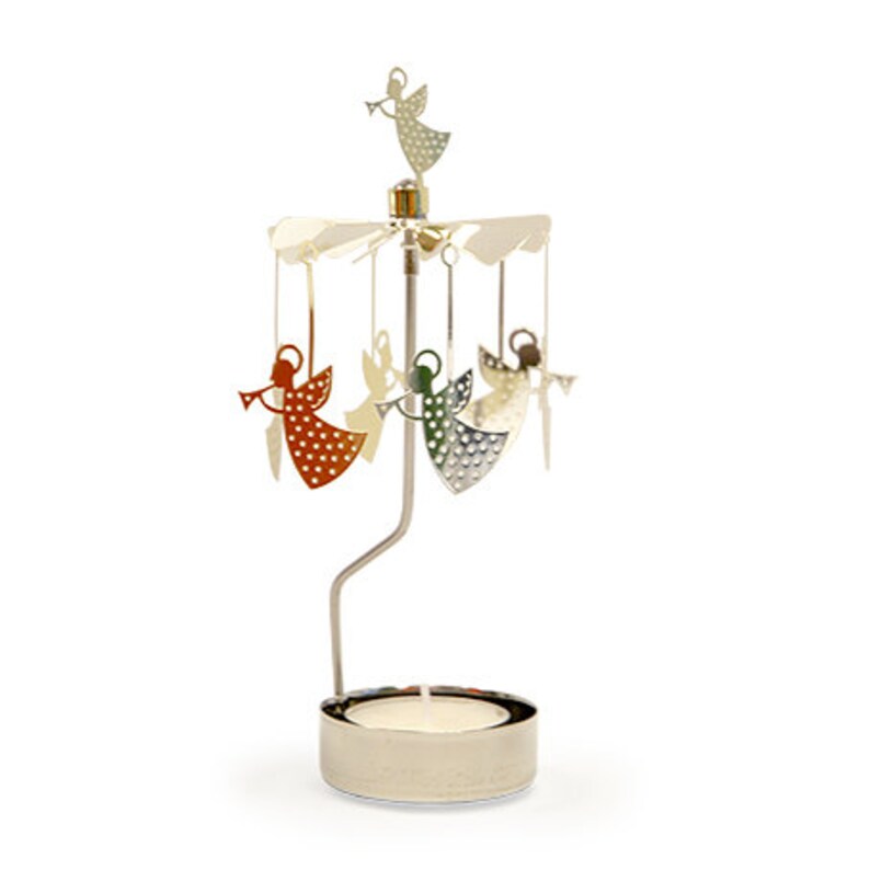 Spinning Candle Holders Christmas Tree Rotary Candle Holders Etsy