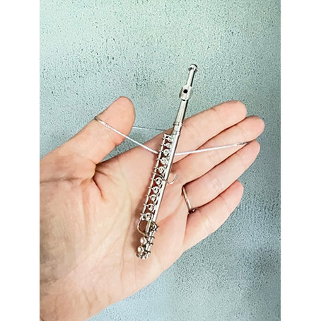 Flute Ornament, Flute Gifts, Flute Decor, Gift for Musicians, Musical