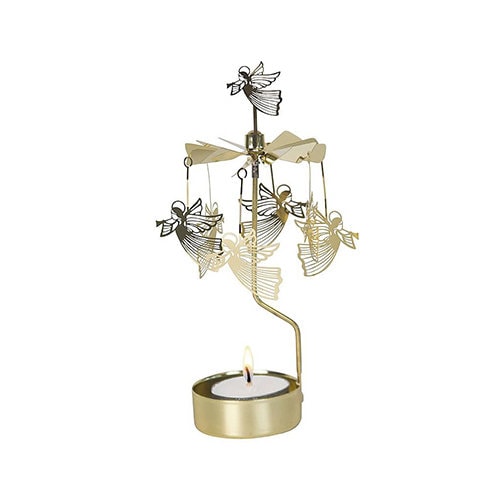 Spinning Candle Holders Trumpeting Angel. Rotary Candle Etsy