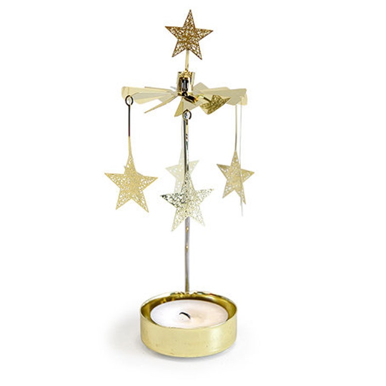 Spinning Candle Holders Christmas Tree Rotary Candle Holders Etsy